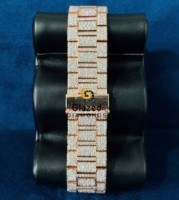 Montre mécanique de luxe classique Hip Hop pour homme, édition limitée, cadran analogique, verre serti de cristaux, diamants Moissanite VVS1