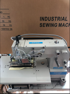 Nouvelle machine à coudre industrielle multi-aiguilles MG-CP-35800 de haute qualité, poignée en plastique, personnalisable OEM pour la pose de bandes élastiques DIY - Product Image 2