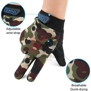 <b>Kids</b> Cycling Gloves Half Finger Bicycle Gloves Boys Girls Children Mountain <b>Bike</b> Sports BY KARIMAN MANUFACTURING - Product Image 4