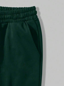 Ensemble de survêtement vintage à capuche, imprimé et brodé, 100% coton, survêtement 2026, pantalon de survêtement évasé personnalisé, sweat à capuche - Product Image 3