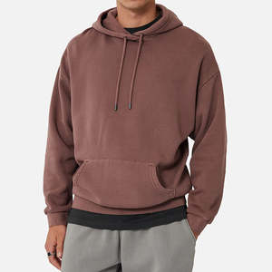 2024 nueva Sudadera con capucha Unisex de talla grande para hombre de alta calidad 100% algodón diseño pesado Puff estampado para invierno ODM suministro - Product Image 4