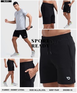 Pantalones Cortos Maxmotion - Pantalones Cortos de Licra Dobby Importados (GSM 260) - Product Image 4