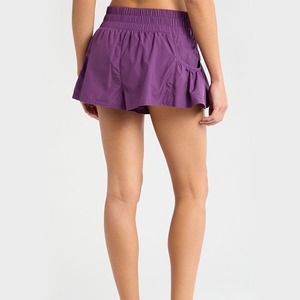 Jupe de tennis sportive à taille naturelle pour femmes enceintes, 100% coton, séchage rapide, yoga, course à pied, sports de plein air, vêtements d'été - Product Image 3