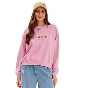 Sudaderas de Mujer de Diseño Personalizado de Primera Calidad, Color Sólido, Logotipo Serigrafiado, Ropa Urbana, Sudadera Informal para Invierno - Product Image 1