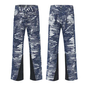 Nuevos Jeans de Mezclilla de Invierno para Hombre, Diseño Holgado, Pierna Recta, Gruesos, de Secado Rápido, Resistentes al Viento, Última Tendencia, Mejor Calidad, Lavados - Product Image 3