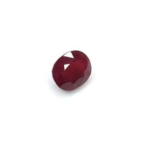 Pierre précieuse rubis naturel non traité de qualité AAA, 4,06 carats, taille ovale octogonale, rouge tourmaline fin, certifié IGI, pour utilisation en accessoire de bijouterie - Product Image 3