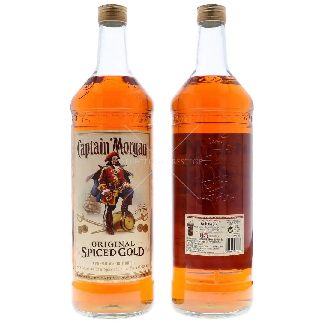 Captain Morgan Dark Rum, 70 cl Guter Geschmack