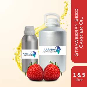 Huile de transporteur de graines de fraise d'approvisionnement en vrac en gros pur certifiée OEM - Product Image 3