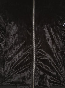 Nanju Sports Chaqueta de bombardero de terciopelo de invierno informal para mujer Moda deportiva negra con diseño de punto transpirable - Product Image 5