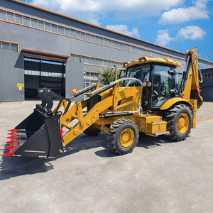Used CAT 4x4 Compact <b>Towable</b> Wheel Loader Backhoe Hydraulic Pump 5 Year Warranty Digital Features for Construction Farm Work - Product Image 1