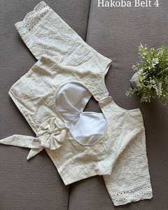 Blusa de algodón blanca confeccionada con estilo de última moda exclusiva para mujer de calidad de exportación paquistaní India fiesta étnica nupcial elegante - Product Image 4