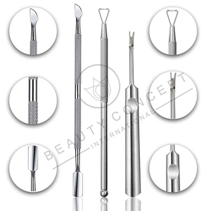 Outil professionnel pour cuticules, pousse-cuticules et nettoyeur double face pour un soin détaillé et une préparation de surface lisse - Product Image 4