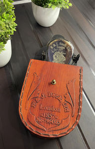 Nouveau support monoculaire nautique à faible coût cadeau de couverture en cuir de qualité supérieure pour les amoureux nautiques idée de bureau unique - Product Image 3