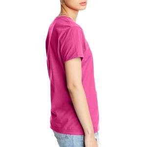 T-shirt d'été surdimensionné coupe ample pour femmes High Street 100% coton à manches courtes tissu de qualité supérieure - Product Image 3