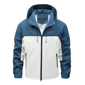 En stock veste imperméable monocouche extérieure coupe-vent respirante randonnée en montagne 10000mm veste rigide résistante à l'eau - Product Image 1