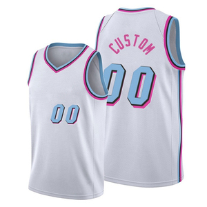 Personalizado nombre del equipo deportes impresión Jersey negro rojo rosa transpirable baloncesto Jersey Laker baloncesto Jersey logotipo personalizado Oem - Product Image 5