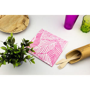 Servilletas Fucsia 40x40cm Bambulux Eco B2B - Product Image 1