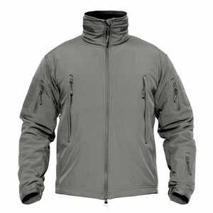 2024 arrivée nouvelles vestes à coque souple pour hommes avec Logo personnalisé respirant durable haute rue vestes à coque souple service OEM - Product Image 4