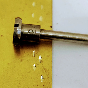 Trục bánh đà cắt kim cương đơn tinh thể chuyên nghiệp 90-175 dành cho công việc chi tiết tinh xảo & phụ kiện khắc trang sức - Product Image 1