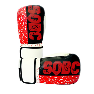 Gants de boxe professionnels pour adultes imprimés sur mesure Gants d'entraînement en cuir gagnants pour compétition MMA imprimés pour l'entraînement au combat - Product Image 6