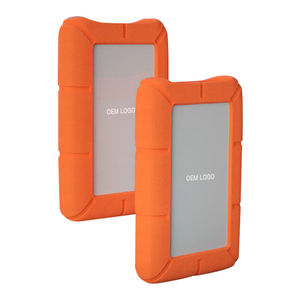 Disque dur portable 1 To 500 Go Boîtier en aluminium avec coque en silicone antichoc - Product Image 4