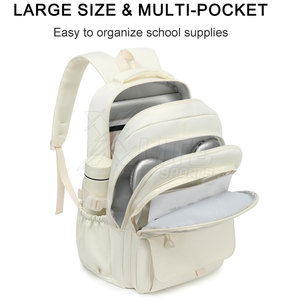 High Capacity Waterproof <b>School</b> <b>Backpack</b> With Laptop Sleeve And Organized Pockets For Work Study And Travel Needs - Product Image 4