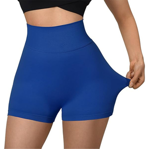 Shorts de compression de yoga personnalisés pour les femmes vente en gros à bas prix personnalisé gym sport fitness - Product Image 4