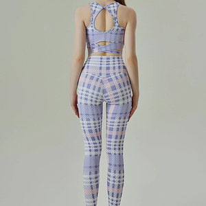 2025, el mejor diseño, ropa de gimnasio cómoda, conjuntos de Yoga para mujer, secado rápido, transpirable, hecho a medida, peso ligero, ropa de Yoga de talla grande - Product Image 3