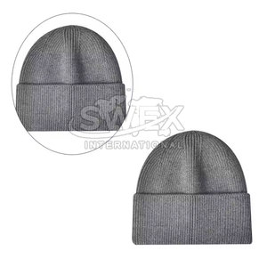 Gorro de Punto Jacquard Clásico, Económico y Más Vendido, Gorro de Invierno para Hombre de Color Sólido, Gorros de Invierno - Product Image 2