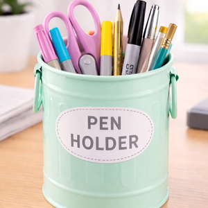 Portalápices de escritorio, portalápices escolar, organizador de papelería, organizador de escritorio, almacenamiento de lápices y bolígrafos - Product Image 1