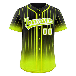 Los hombres de último estilo usan camisetas de poliéster transpirables de béisbol de buena calidad para camisetas de béisbol y softbol - Product Image 5