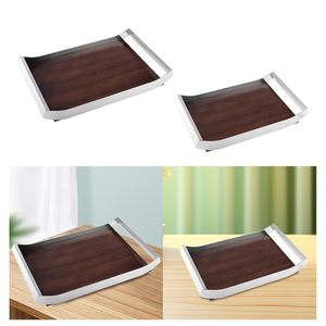 Plateau décoratif en métal pour la maison et le service de table Option cadeau parfait pour les festivals, les fêtes et les mariages - Product Image 6