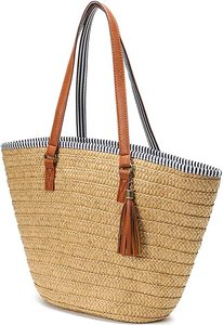 Trendy Handmade <b>Straw</b> <b>Bag</b> - Product Image 3