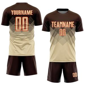 Uniforme de Fútbol para Hombre al por Mayor, Nombre, Número y Logotipo Personalizados, Uniforme de Sublimación Profesional Listo para el Partido - Product Image 1