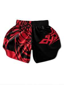 Legnd กางเกงขาสั้นรัดรูปสำหรับผู้ชายกางเกงขาสั้นแบบใส่เล่นกีฬาแนวสตรีทดีไซน์แบบกำหนดเอง - Product Image 4