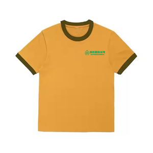 เสื้อยืดโอเวอร์ไซส์ทรงบ็อกซี่คุณภาพสูงจากโรงงานผู้ผลิต (OEM) ทรงหลวม ผ้าหนา 100% คอตตอน สีดำ/ขาว พิมพ์ลาย แต่งขอบตัดสี เสื้อยืดผู้ชาย - Product Image 2
