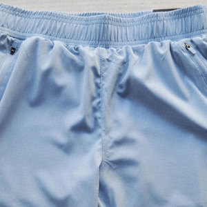 กางเกงขาสั้นผู้ชายผ้าฝ้าย 100% แบบเรียบง่าย ระบายอากาศ แห้งเร็ว เหมาะสำหรับออกกำลังกาย ดีไซน์ยืดหยุ่น คล่องตัว - Product Image 5