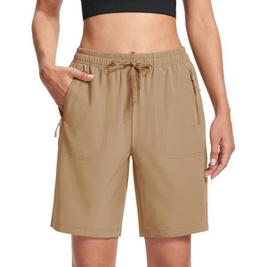 กางเกงขาสั้นผ้าฝ้ายกางเกงขาสั้นสำหรับผู้หญิงกางเกงขาสั้นสำหรับผู้หญิงทำจากผ้าฝ้าย100% เป็นมิตรกับสิ่งแวดล้อมผลิตได้อย่างยั่งยืนและระบายอากาศ - Product Image 1