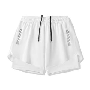 กางเกงออกกำลังกายผู้ชาย ปี 2026 แบบยืดหยุ่น ไม่บาง มองทะลุไม่ได้ ดีไซน์ทันสมัย 2-in-1 สำหรับฟิตเนส วิ่ง และกีฬากลางแจ้ง - Product Image 6