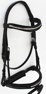 Bride de cheval en cuir véritable Bride de cheval en cuir véritable personnalisée - Product Image 3