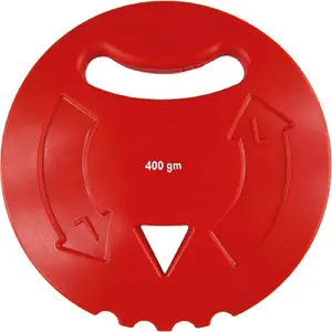 Mềm PVC vật liệu đa ném đĩa 400 GM có sẵn trong các loại màu sắc và trọng lượng cho discus ném bắn ném búa ném