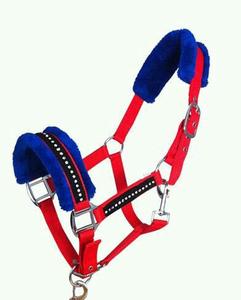 Cabestro de cuerda de PP de alta calidad al por mayor para caballos con diseño personalizable estilo sillín Inglés y color duradero - Product Image 1