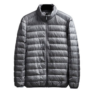 Veste matelassée en duvet pour homme, style streetwear personnalisé, vêtement d'extérieur chaud d'hiver avec capuche, épaisse et brillante, livraison DDP - Product Image 1