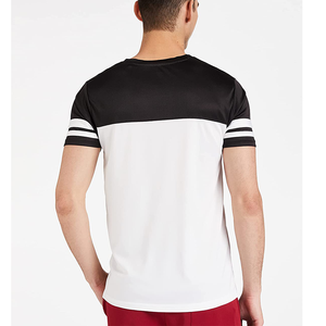 เสื้อยืดคอกลมสำหรับผู้ชายใส่ได้ทั้งชายและหญิงลายเปล่าเสื้อยืดคอกลมสั่งทำโลโก้ได้ตามต้องการ - Product Image 3