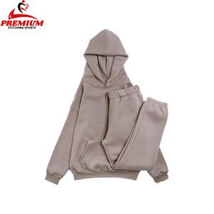 Fabricant de survêtement personnalisé Pantalon ample à double taille Costume de survêtement Ensemble pantalon de survêtement évasé à strass et sweat à capuche - Product Image 1