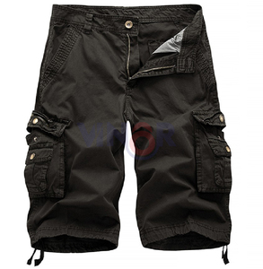 Pantalones Cortos Cargo Transpirables de Cintura Media para Hombre, de Alta Calidad Profesional, Talla Personalizada, Ropa Casual con Logotipo Personalizado, Diseño Sólido - Product Image 5
