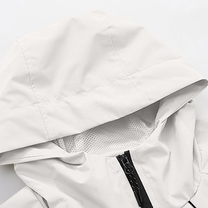 Veste d'extérieur pour femme en polaire 100 % polyester, imperméable et respirante, couleur unie, protection solaire, vente en gros - Product Image 2