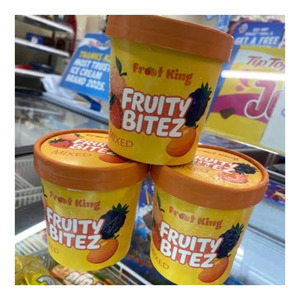 Meilleur Prix Fruité Bitez Tasses À Crème Glacée En Vrac Prix Usine Saveurs Dragonfruit Litchi Mangue Kiwi Noix De Coco Chocolat Dessert - Product Image 5