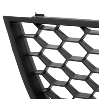 Auto Frontstoßstangen-Lüftungsgitter Abdeckung für VW POLO-GTI MK4 9N3 2006 2007 2008 2009 ABS Schwarz Hochwertig