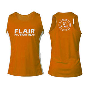 ชุดเสื้อกล้ามชกมวยชุดออกกำลังกายเสื้อกล้ามกางเกงขาสั้นเสื้อกล้ามสำหรับนักสู้คิกบ็อกซิ่ง - Product Image 6